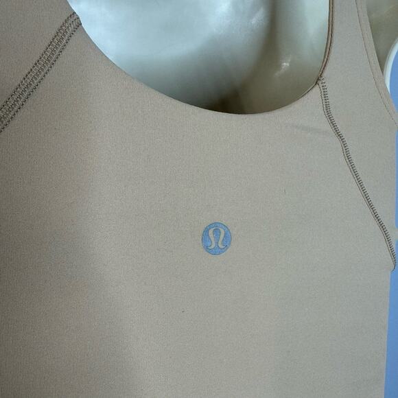 Lululemon AlignTank Pecan Tan Soft Stretch Lightweight Women's 4 - Picture 7 of 9